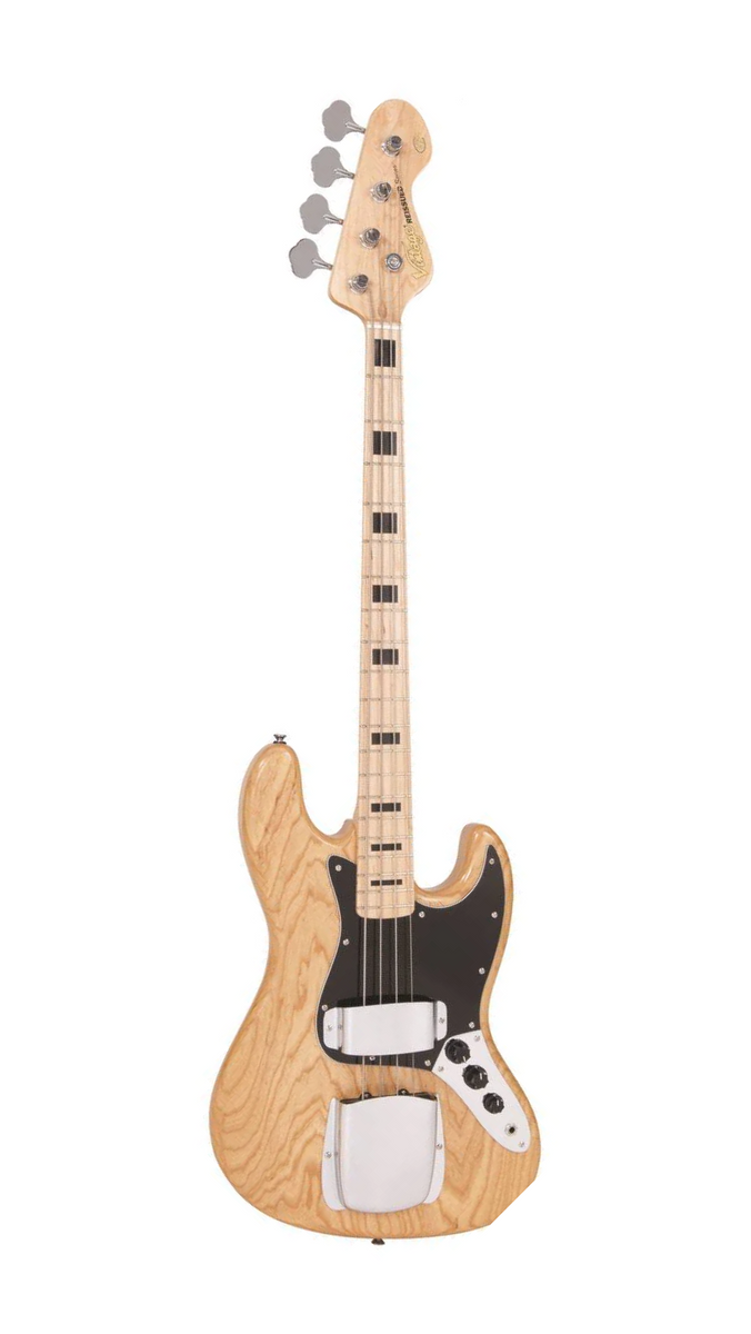 Vintage VJ74NAT ReIssued Maple Fingerboard Bass – Massimo Accordions