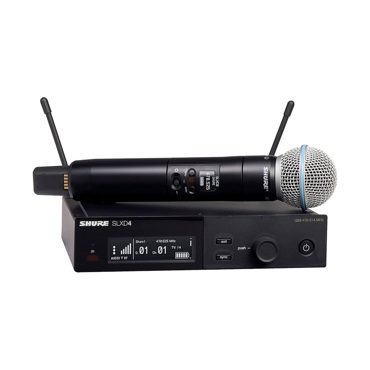 Shure SLXD24/B58 Digital Wireless – Massimo Accordions