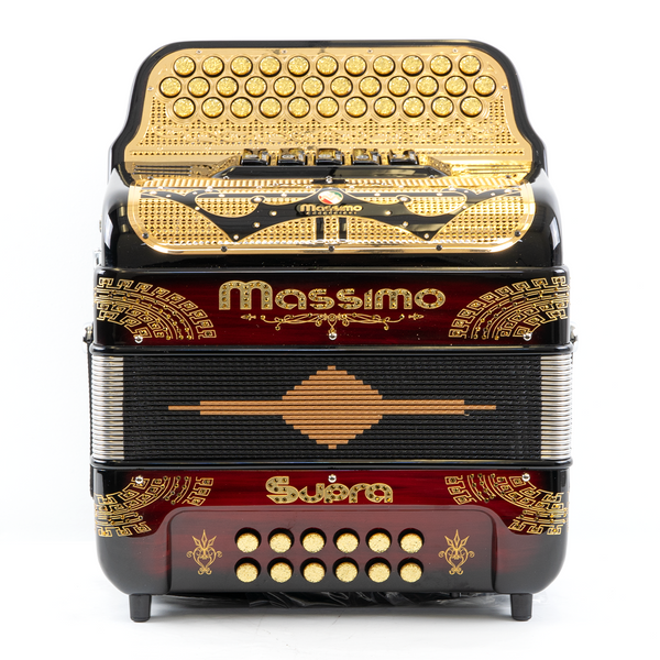 Massimo Ultra Compact 5 Switches Mapa Burl Red E Tone