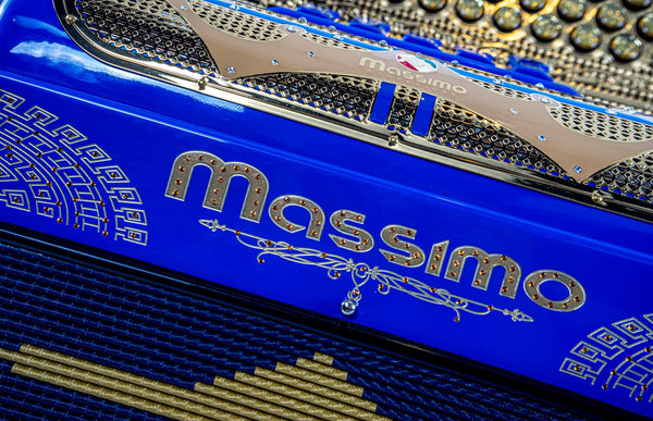 Massimo Ultra Compact 5 Switches Blue (Gold details) F Tone