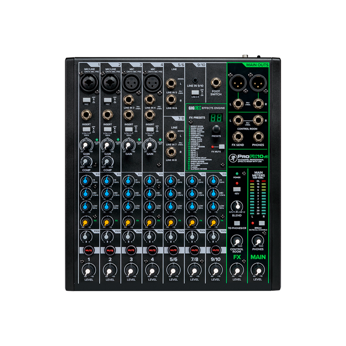 MACKIE ミキサー Profx10v3 Analog Mixer – Massimo Accordions