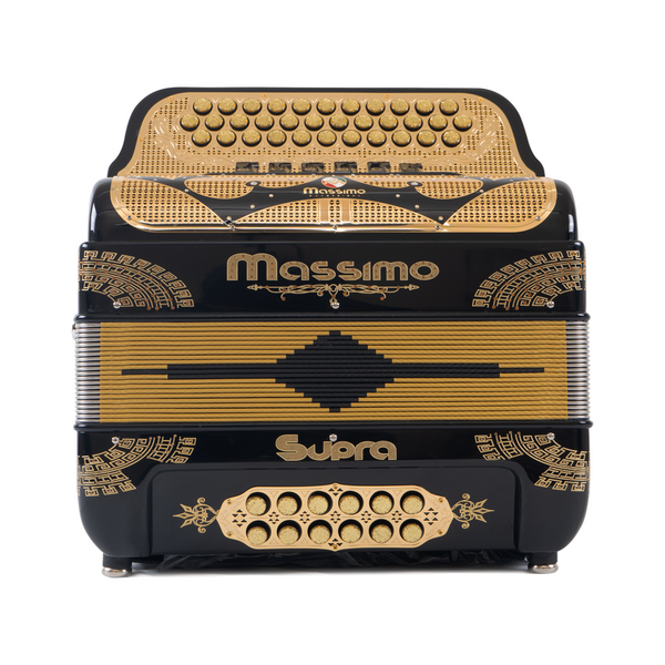 Massimo Supra 6 Switches (FA/MI) / Black with Gold