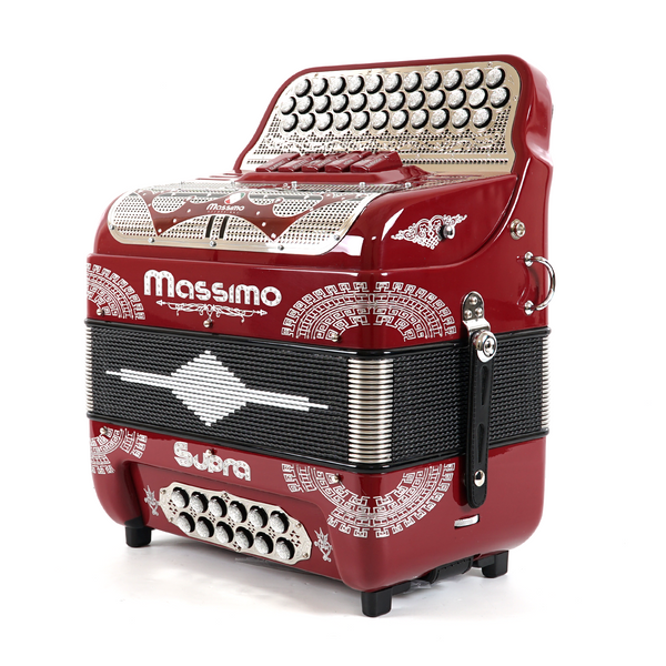 Massimo Ultra Compact 5 Switches Red (White details) F Tone