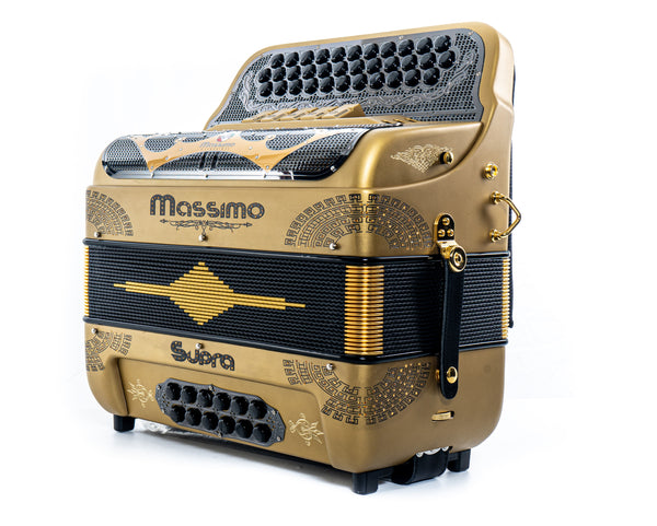 Massimo Supra Matte Gold (Black details) 5 Switches / E Tone