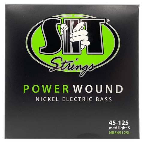 Sit strings power wound nickel electric bass