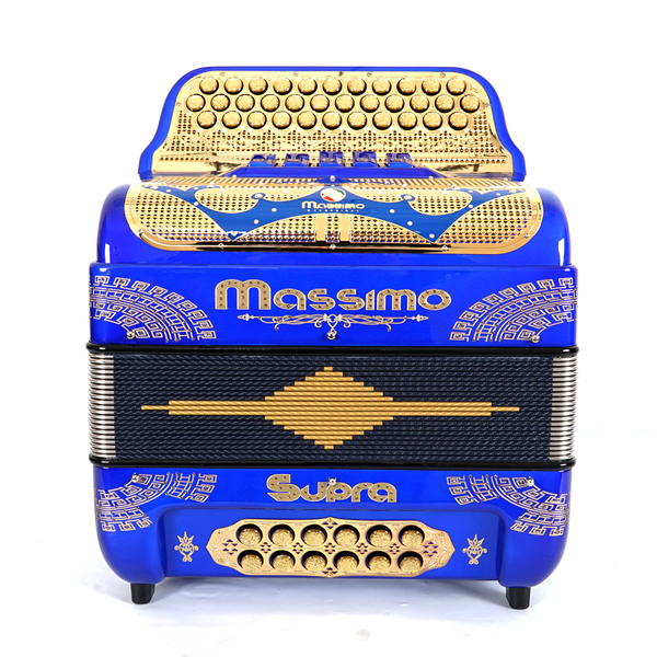 Massimo Ultra Compact 5 Switches Blue/Gold F Tone