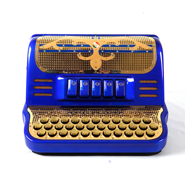 Massimo Ultra Compact 5 Switches Blue (Gold details) Tone E