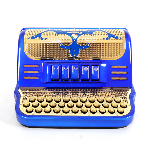 Massimo Ultra Compact 5 Switches Blue/Gold F Tone