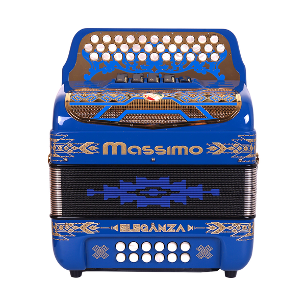 Massimo Eleganza Ultra Compact Cian (Gold details)