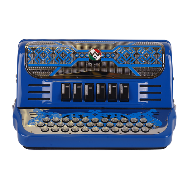 Massimo Eleganza Blue (White details)