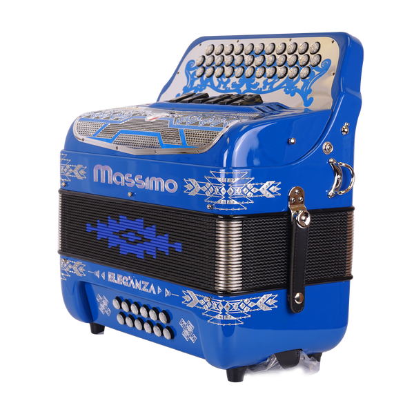 Massimo Eleganza Blue (White details)