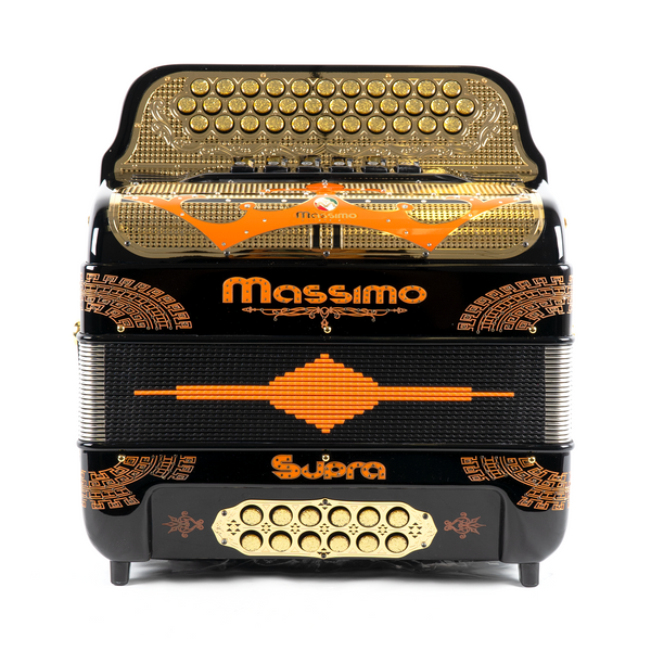 Massimo Supra 6 Switches Black (Orange details) F/E