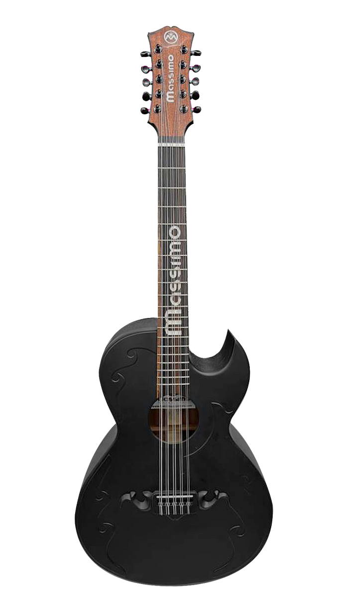 Bajoquinto Massimo / Black Matte color – Massimo Accordions