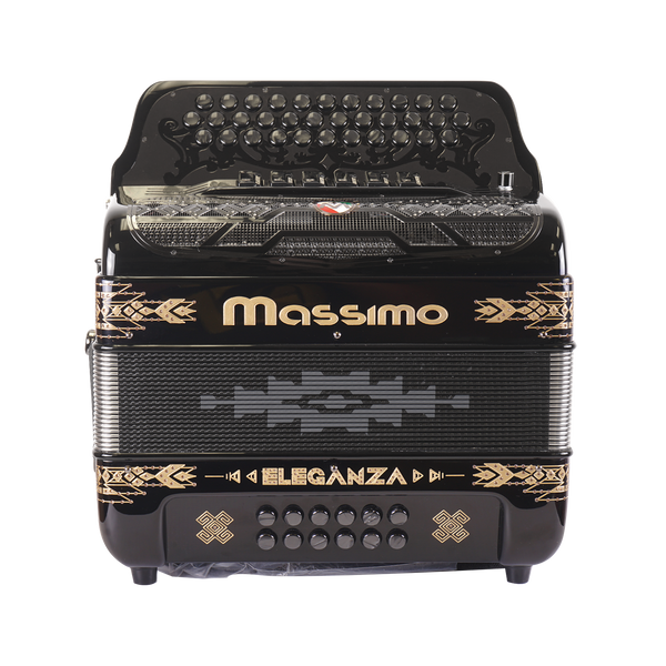 Massimo Eleganza Black (Gold details)