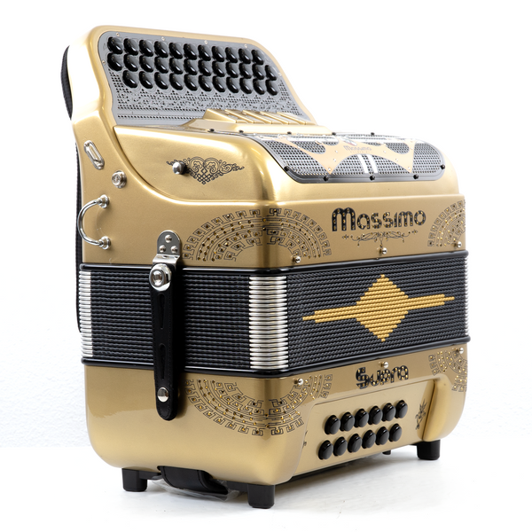 Massimo Ultra Compact 5 Switches Gold/Black details E Tone