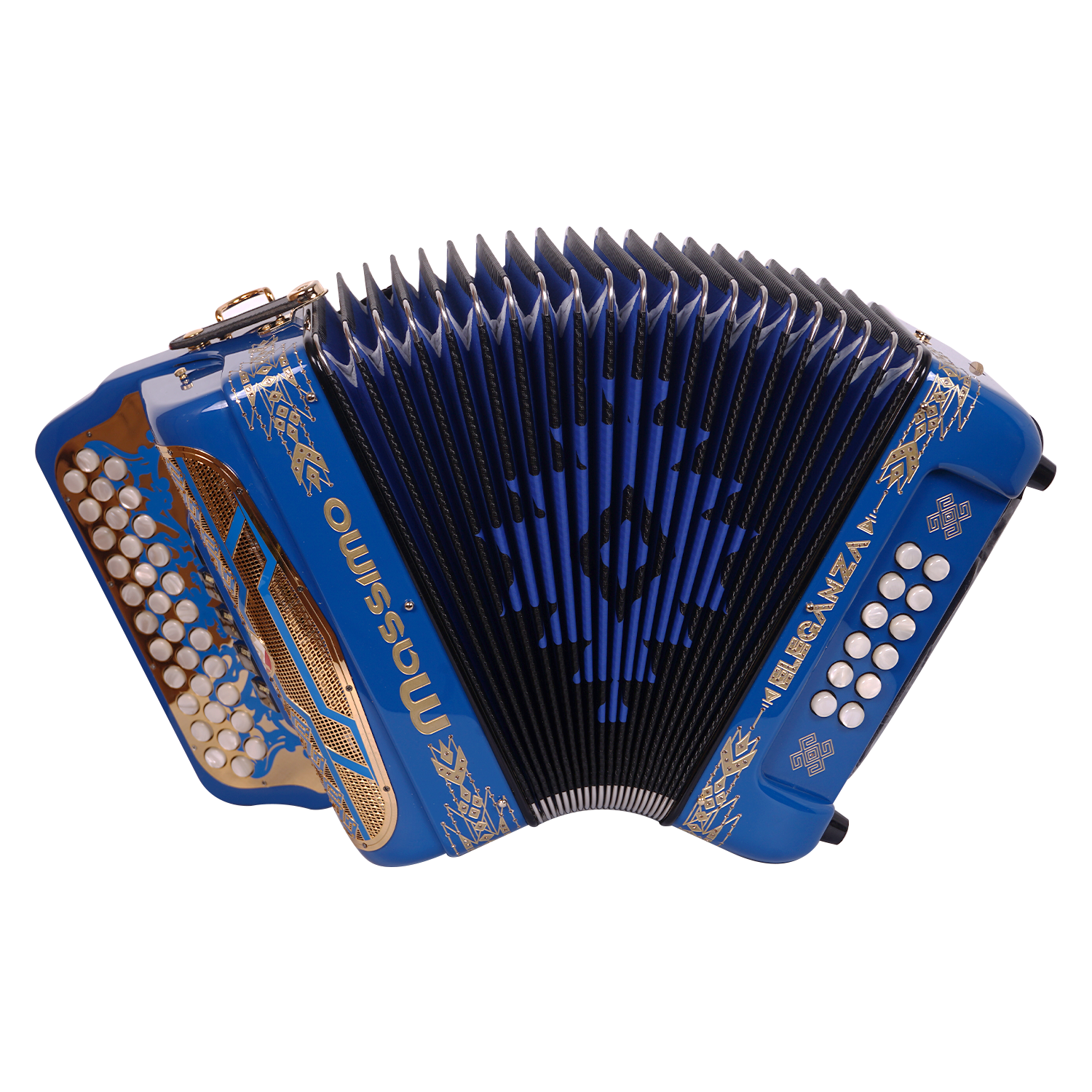 Massimo Eleganza Ultra Compact Cian (Gold details) – Massimo