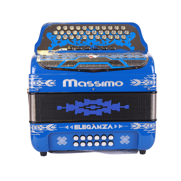 Massimo Eleganza Blue (White details)