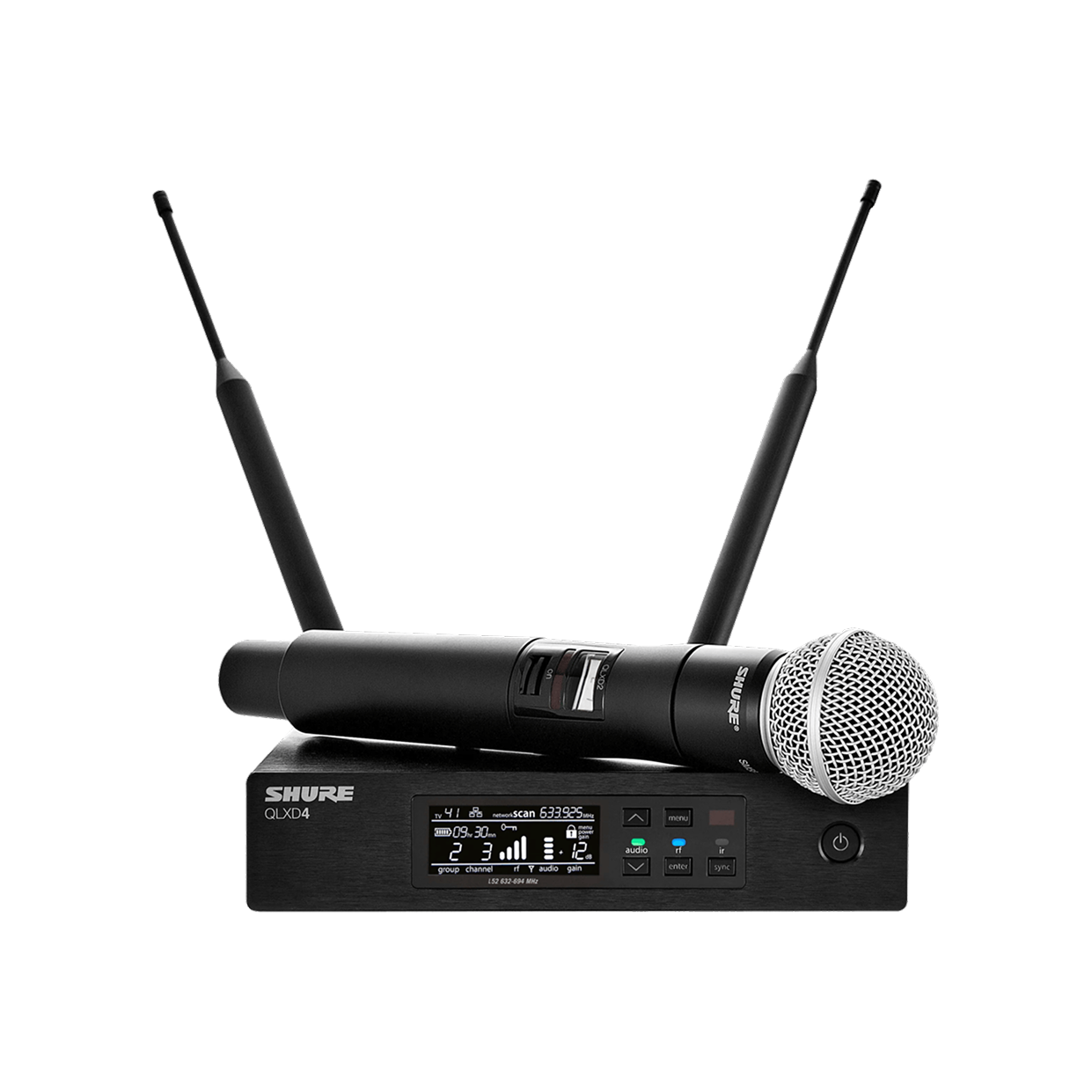 Shure QLXD2/SM58 – Massimo Accordions