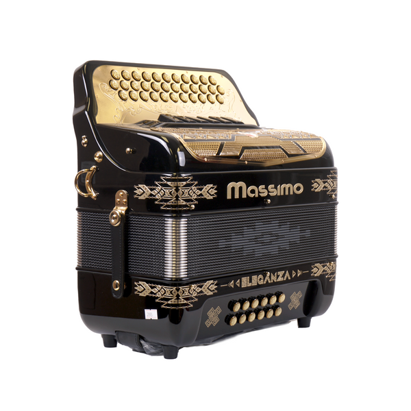 Massimo Eleganza G-Black (Gold details)