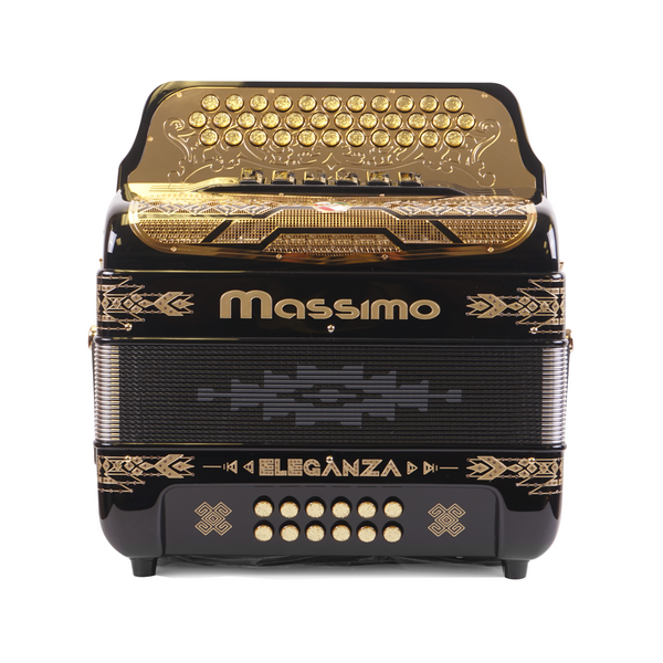 Massimo Eleganza G-Black (Gold details)