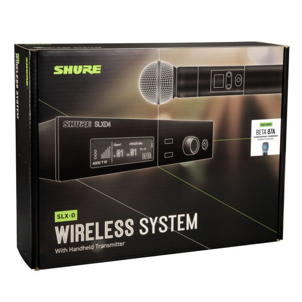 Shure SLXD24/B87A Digital Wireless Handheld