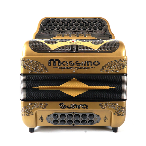 Massimo Ultra Compact 5 Switches Gold (black details) Tone E