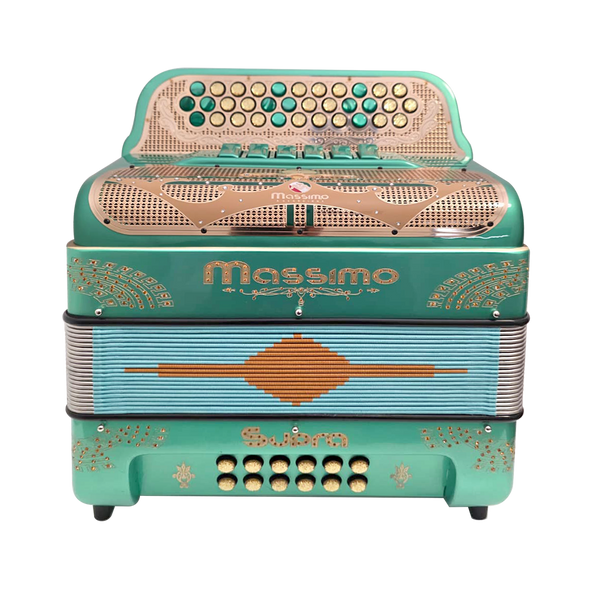 Massimo Supra 2 Tone FBE/EAD Green (Gold Designs)