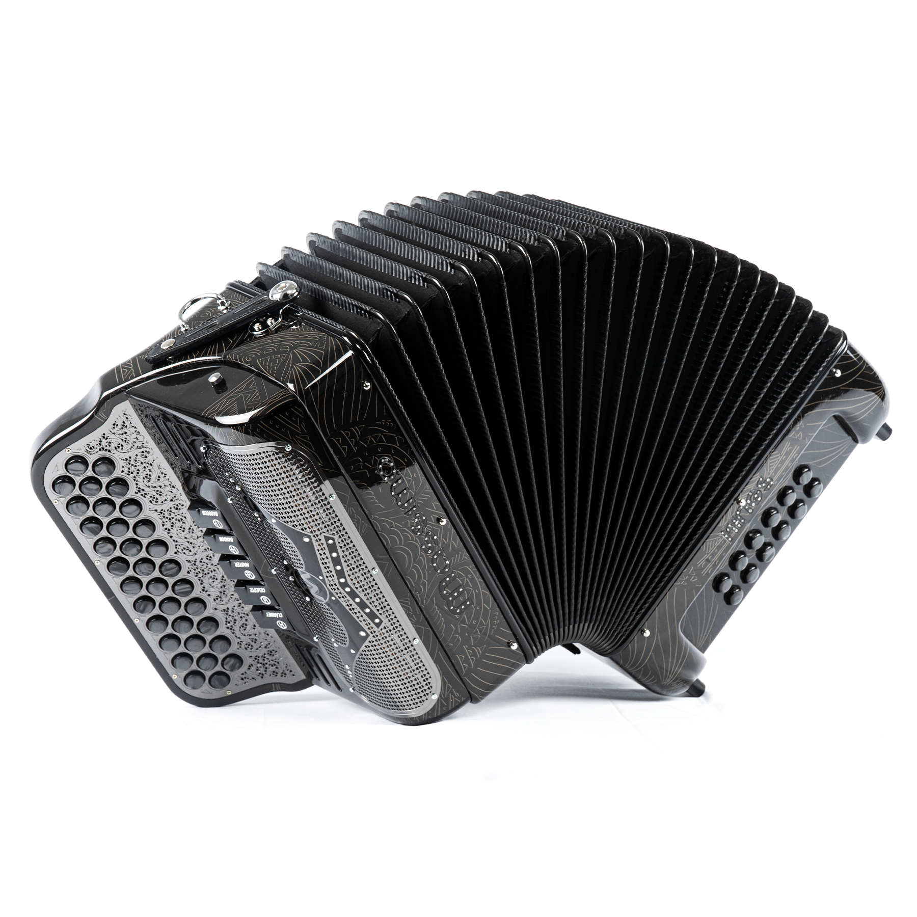 Massimo Kings Ultra Compact (Black) – Massimo Accordions