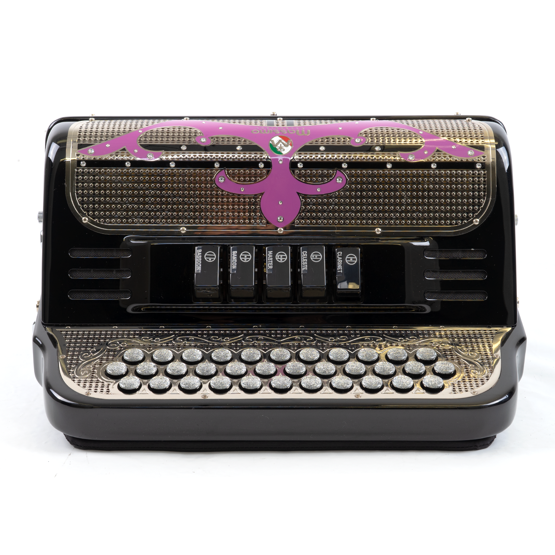 Massimo Supra Black / Purple – Massimo Accordions