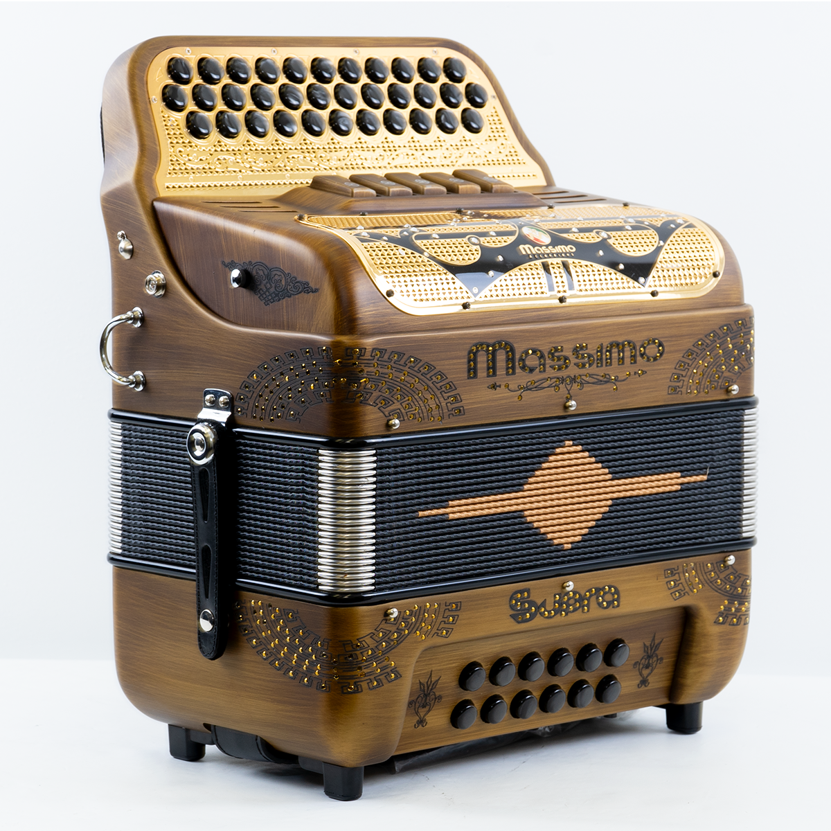 Massimo Ultra Compact 5 Switches Wood style E Tone – Massimo