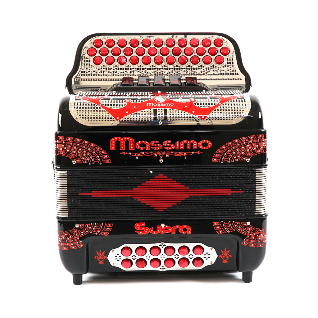 Massimo Ultra Compact 5 Switches Black (Red details) F Tone – Massimo ...
