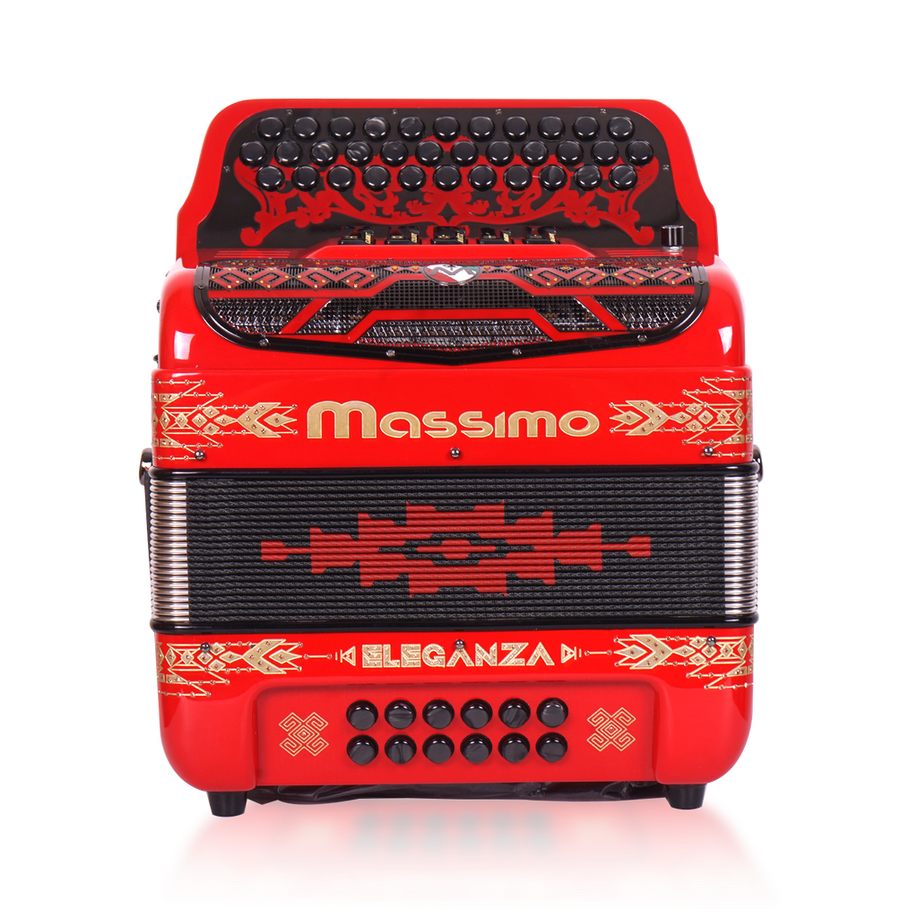 Massimo Eleganza Ultra Compact Red / MASIV microphone – Massimo