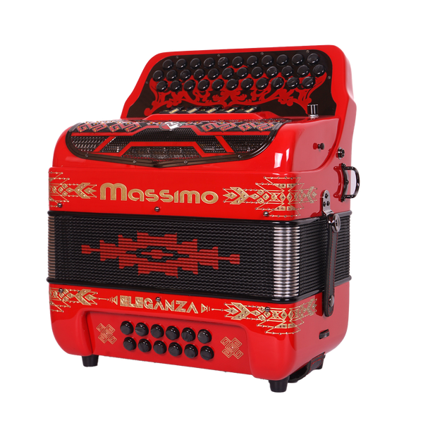 Massimo Eleganza Ultra Compact Red / MASIV microphone