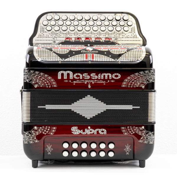 Massimo Ultra Compact 5 Switches Black (Red details) / E Tone