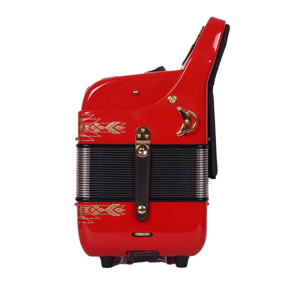 Massimo Eleganza Ultra Compact Red (Gold details)