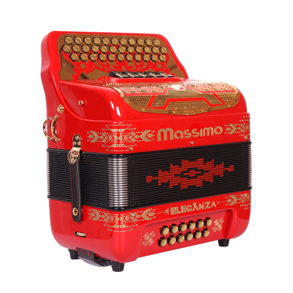 Massimo Eleganza Ultra Compact Red (Gold details)