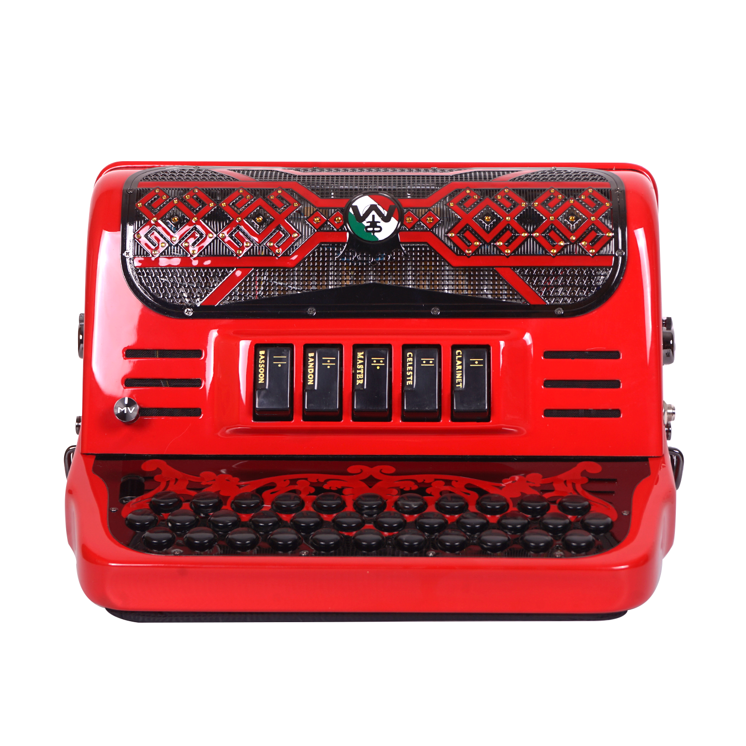 Massimo Eleganza Ultra Compact Red / MASIV microphone – Massimo