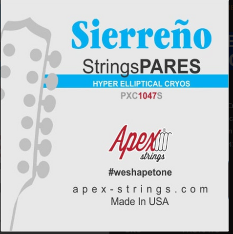 PXC1047S APEX® “HYPER ELLIPTICAL CRYOS” LT BRONZE “SIERREÑO” 12 STRING SET