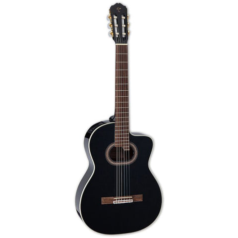 Takamine GC-6CE Nylon String Acoustic-Electric Guitar - Black