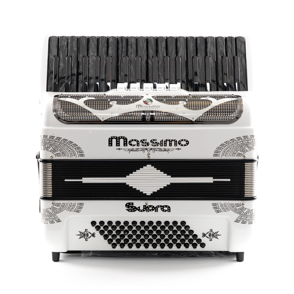 Piano Accordion / White (Black details)