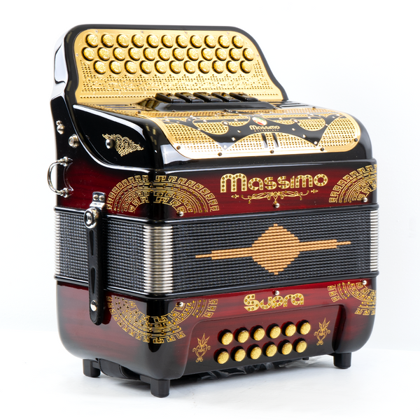 Massimo Ultra Compact 5 Switches Mapa Burl Red E Tone – Massimo Accordions