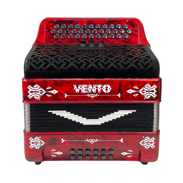 Vento Accordion (Red)