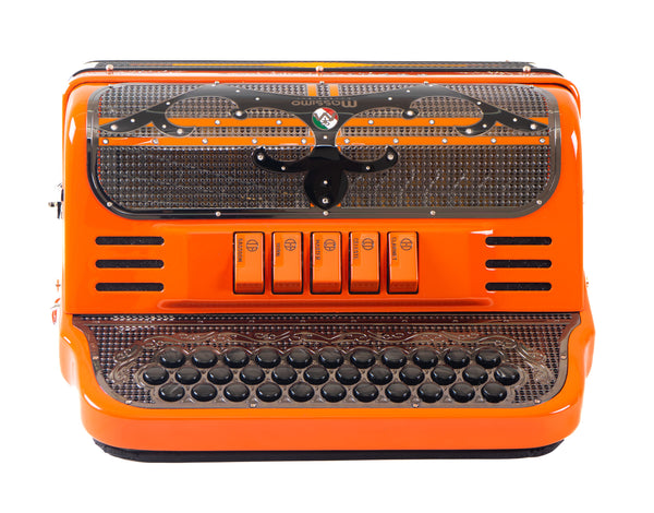 Massimo Supra Orange (Black details) 5 Switches / E Tone