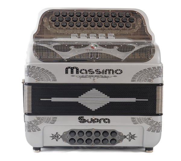 Massimo Supra Cement Gray (Black details) 5 Switches / F Tone