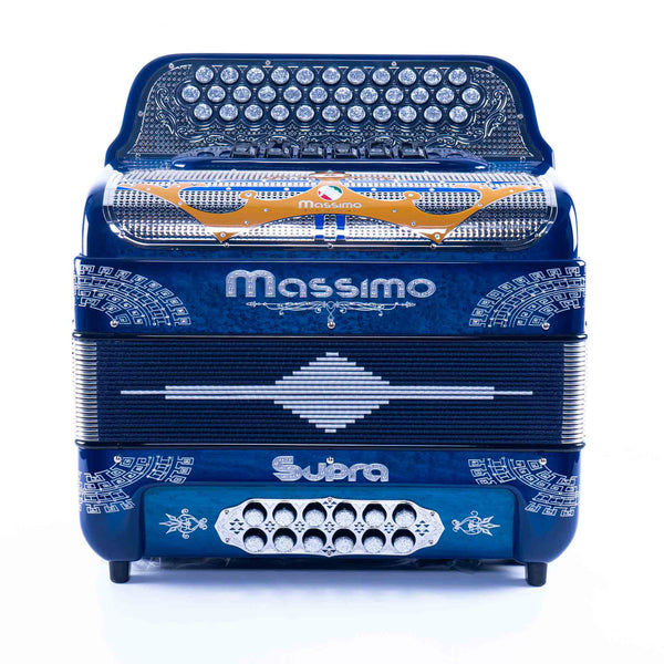 Massimo Supra 6 Switches Blue (Silver details) F/E
