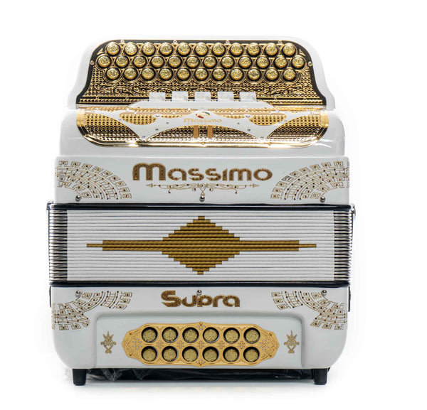 Massimo Ultra Compact 5 Switches White (Gold details)