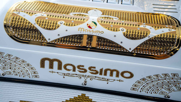 Massimo Ultra Compact 5 Switches White (Gold details)