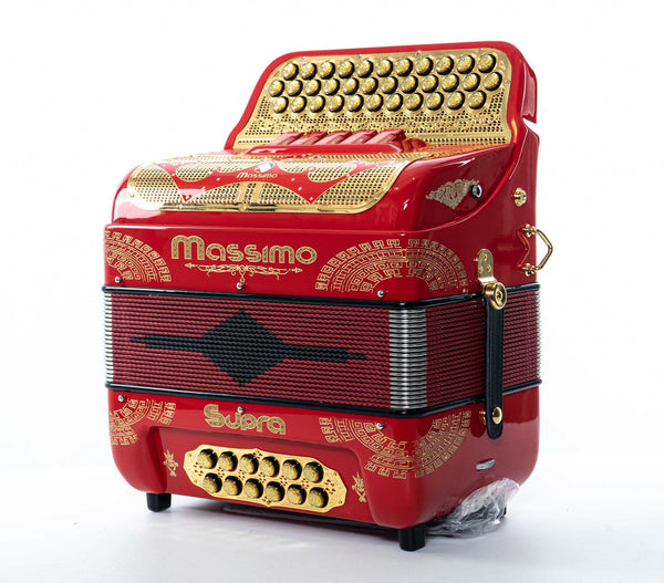 Massimo Ultra Compact 5 switches Red (Gold details) F Tone