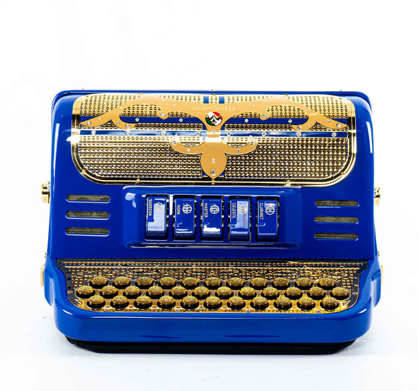 Massimo Ultra Compact 5 Switches Blue (Gold details) F Tone