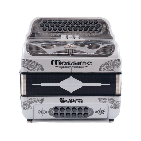 Massimo 3 Switches White (black details) / E Tone